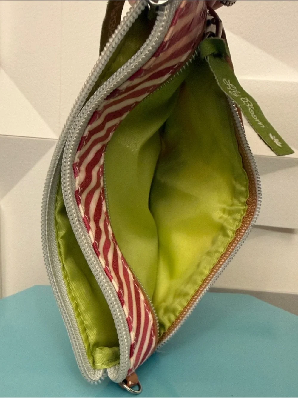 Lily Bloom Holiday Wristlet